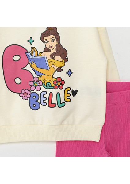 Prenscess Kız Sweatshirt - Tayt Kız Bebek