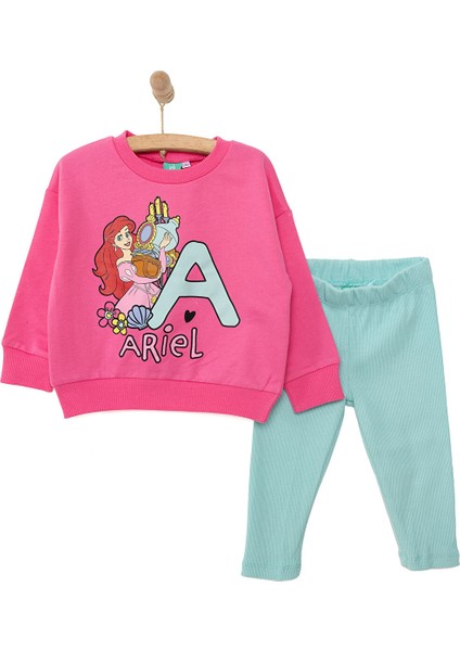 Prenscess Kız Sweatshirt - Tayt Kız Bebek