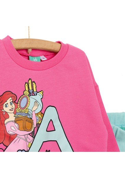 Prenscess Kız Sweatshirt - Tayt Kız Bebek