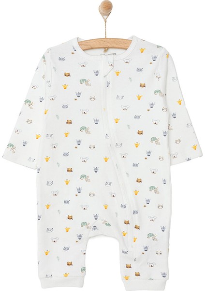 Yenidoğan Unisex Patiksiz Tulum Unisex