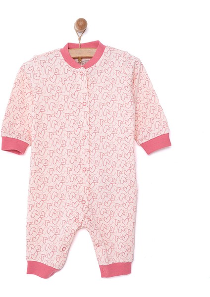 Yenidoğan Kız Patiksiz Tulum Kız Bebek