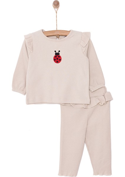 Basic Kız Kaşkorse Bluz-Tayt Takım Kız Bebek