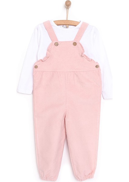 Chıc Kız Salopet-Tshirt Kız Bebek