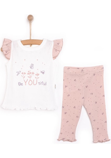 Yenidoğan Nature Tshirt-Tayt Kız Bebek