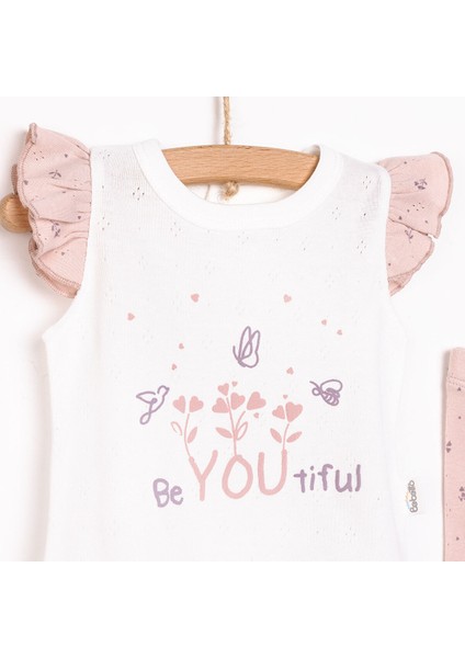Yenidoğan Nature Tshirt-Tayt Kız Bebek modelleri