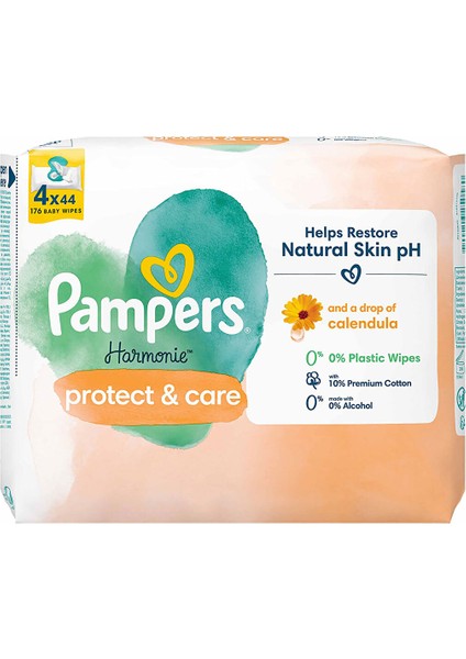 Pampers Islak Havlu Protect& Care 4lü