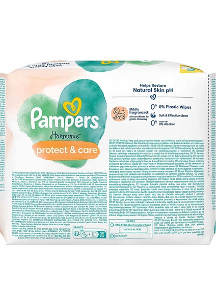 Pampers Islak Havlu Protect& Care 4lü modelleri