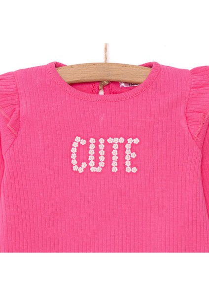 Basic Kız Kaşkorse Bluz-Tayt Takım Kız Bebek modelleri