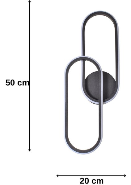 Melodi Modern Tasarım Siyah Renk Salon Mutfak Hol Beyaz Ledli 2 Li LED Avize fiyatları