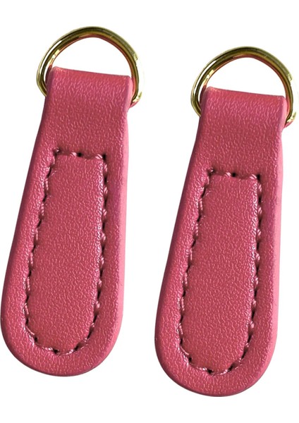 2 Parça Fermuar Çekmeceleri Pu Deri Fermuar Etiketleri Çantalar Çantalar Sırt Çantaları Pembe (Yurt Dışından) indirimleri