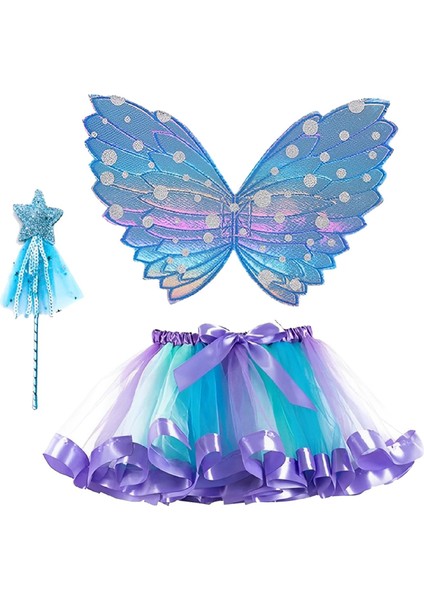 Kız Kostümü Tutu Çocuk Cosplay Giydirme (Yurt Dışından)