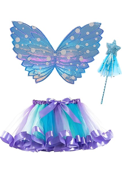 Kız Kostümü Tutu Çocuk Cosplay Giydirme (Yurt Dışından)