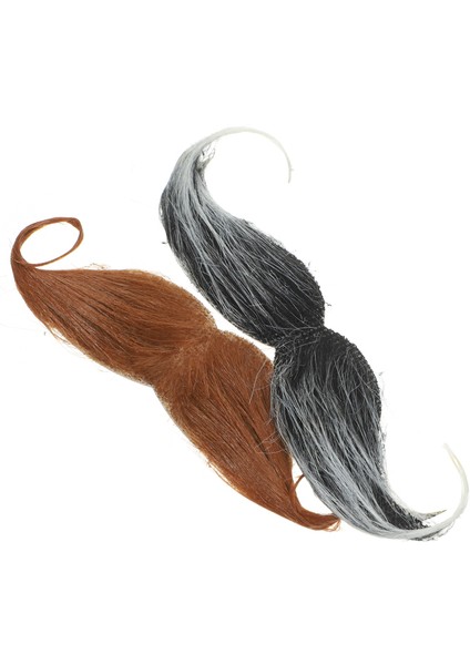 Için 2 Sahte Bıyık Kendinden Yapışkanlı Dekor (Yurt Dışından) indirimleri