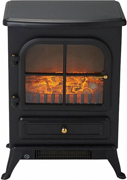 Elektrikli Şömine 1850 W Elektrikli Isıtıcı , Soba 1850W Isıtıcı Fan, Alev Efektli Dekoratif