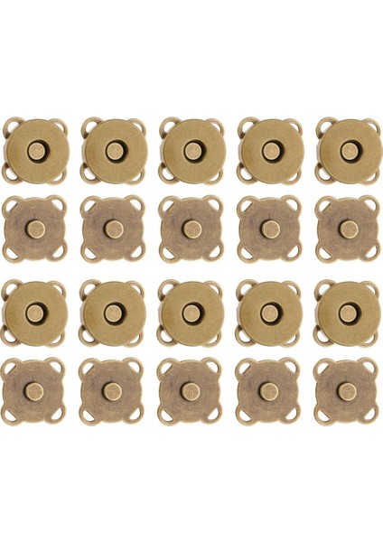 10 Set Şli Çanta Tokaları El Sanatları Giyim Çantası Dıy 14MM (Yurt Dışından)