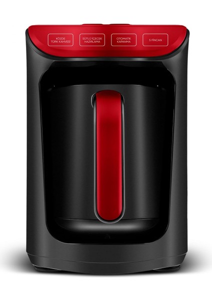 Hatır Köz Sütlü Türk Kahve Makinesi Imperial Red