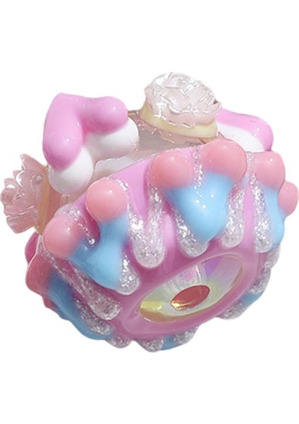 Reçine Dıy Sal Parçası Şek Küpe Süsleme C (Yurt Dışından)