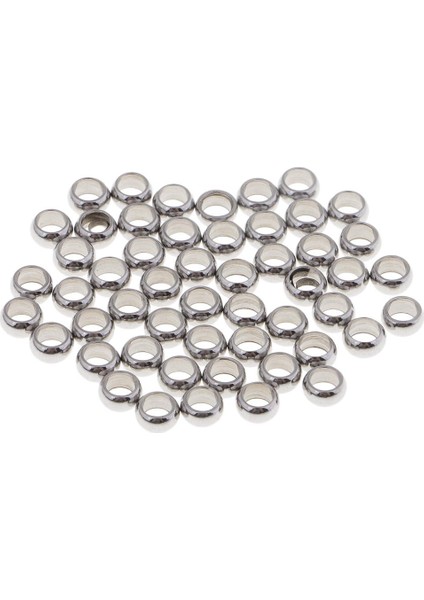 50 Paslanmaz Çelik Büyük Büyük Charm Bilezik 30MM (Yurt Dışından)