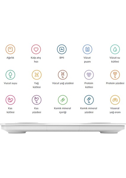 Mi Body Composition Scale S400 Yeni Nesil Çift Frekanslı Akıllı Bluetooth Baskül