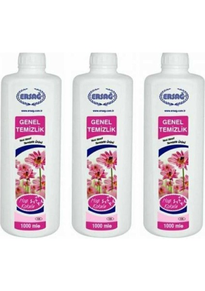 Hoş Kokulu Genel Temizlik 3 Adet X 1000 Ml
