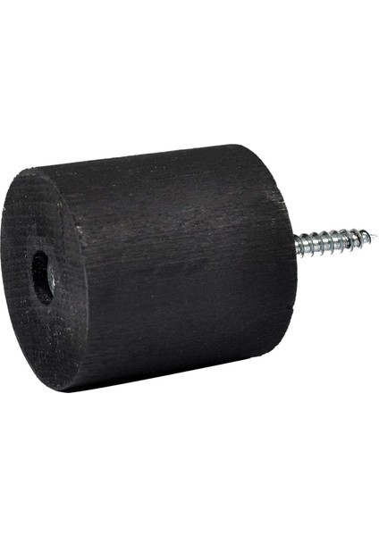 Masa Sandalye Mobilya Koltuk Ayak Yükseltici 6'lı 40 mm Siyah