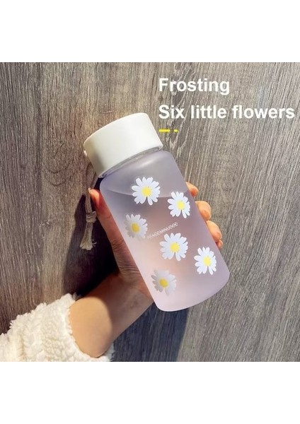 500ML Plastik Transparent Water Bottle Bpa Özgürlü Dışarı Spor Kupası Mug Öğrencisi Rope ile (Yurt Dışından)