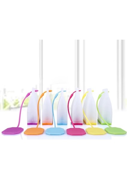 1 Renk Rastgele Yaratıcı Çay Filtrü Çay Filtrü Silica Gel Çay Çay Filtrü Diffuser Çay Mutfak Accesörleri Ayarladı (Yurt Dışından)