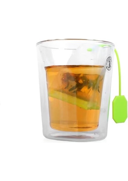 1 Renk Rastgele Yaratıcı Çay Filtrü Çay Filtrü Silica Gel Çay Çay Filtrü Diffuser Çay Mutfak Accesörleri Ayarladı (Yurt Dışından)
