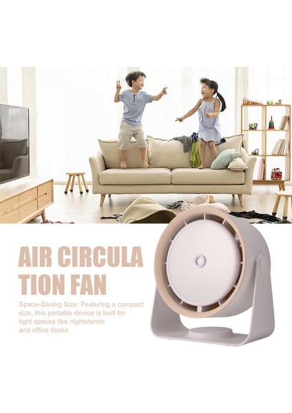 Sherum Coldeez Cooling Ace, Masaüstü Duvara Monte Kanatsız Fan, Dokunmatik Dijital Ekranlı Hava Sirkülasyon Fanı (Yurt Dışından)