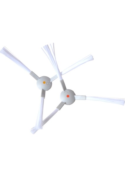 Abır R30 Robotlu Süpürge Için 6 Adet Yedek Yedek Parça Yıkanabilir Yan Fırça Ev Temizlik (Yurt Dışından)