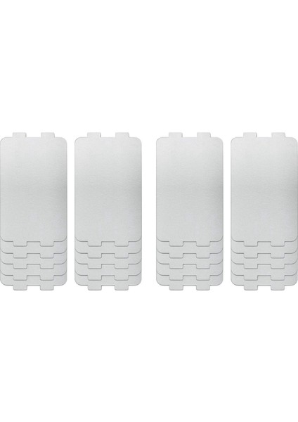 20 Adet Mikrodalga Fırın Evrensel Mika Folyo, Fırın Mika Dalga Kılavuz Kapağı Yedek Levhalar (Yurt Dışından)