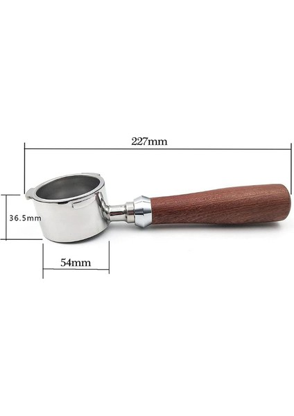 Barista Express BES870XL BES870BSXL BES878BSS BES880BSS BES840XL ve Daha Fazlası Için 3x 54MM Dipsiz Portafilter C (Yurt Dışından) modelleri