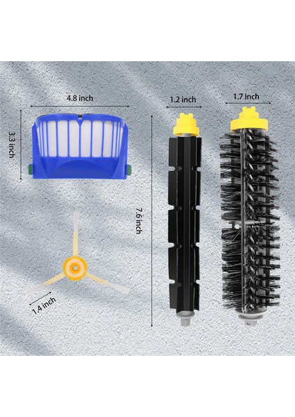 Roomba 600 Serisi Için Yedek Parçalar Irobot 595 528 694 692 690 680 677 675 650 614 (Yurt Dışından)