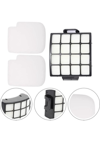 Shark Stratos Duoclean AZ3002 AZ3000 Elektrikli Süpürge Için Yedek Kit, 1 Rulo Burç, 2 Hepa Filtre, 4 Takım Köpük ve Keçe (Yurt Dışından) fiyatları