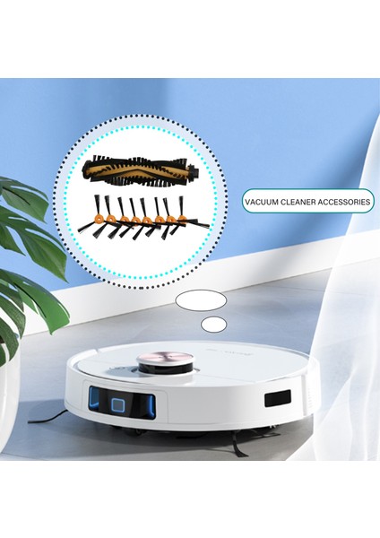 Ecovacs Deebot N79 N79S DN622 500 N79W N79SE Yeedi K600, K700 Robotik Elektrikli Süpürge Için Yedek Filtreler ve Fırçalar (Yurt Dışından)