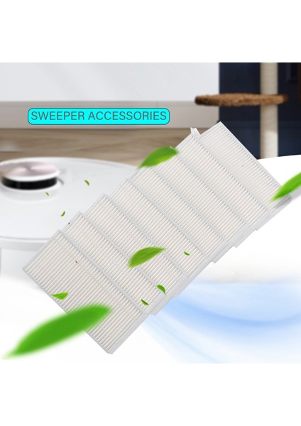 Ecovacs Deebot N79 N79S DN622 500 N79W N79SE Yeedi K600, K700 Robotik Elektrikli Süpürge Için Yedek Filtreler ve Fırçalar (Yurt Dışından)