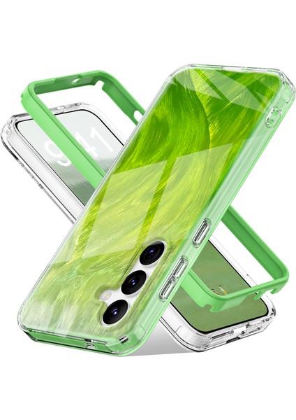 Samsung Galaxy S24 Plus Pc+Tpu Darbeye Dayanıklı Degrade Tüy Kapak (Yurt Dışından) fiyatları