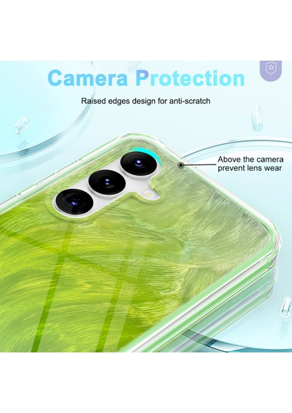 Samsung Galaxy S24 Plus Pc+Tpu Darbeye Dayanıklı Degrade Tüy Kapak (Yurt Dışından) indirimleri