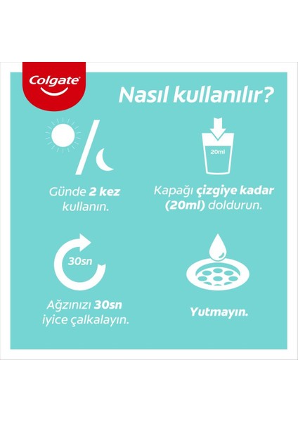 Plax Taze Nane Alkolsüz Ağız Bakım Suyu 250 ml X3 Adet