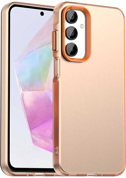 Samsung Galaxy A55 5g Pc+Tpu+Pet Mat Düşmeyi Önleyici Telefon Arka Kapağı (Yurt Dışından)