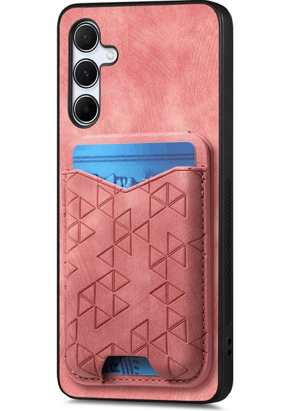 Samsung Galaxy A35 5g Kart Tutucu Çubuğu Deri Arka Kapak (Yurt Dışından)
