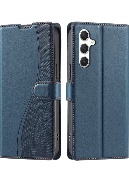 Samsung Galaxy A15 Kart Yuvalı, Askılı Pu Deri Flip Telefon Kılıfı (Yurt Dışından)