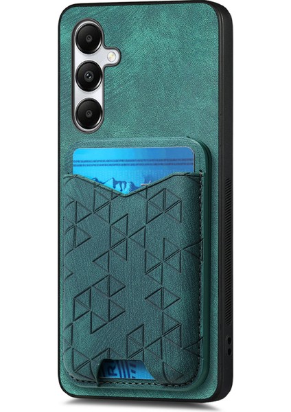 Samsung Galaxy A05S 4g Kart Tutucu Çubuğu Deri Arka Kapak (Yurt Dışından)