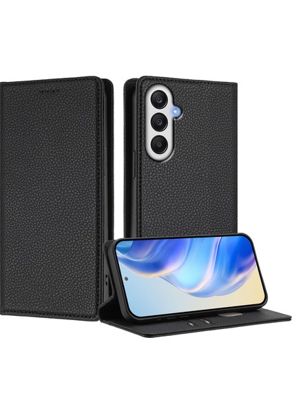 Samsung Galaxy A14 Cüzdan Kılıf Rfıd Engelleme Litchi Doku Deri Kapak (Yurt Dışından) fiyatları