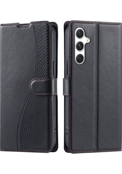 Samsung Galaxy A14 Kart Yuvalı, Askılı Pu Deri Flip Telefon Kılıfı (Yurt Dışından)
