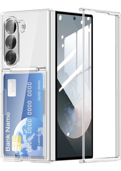 Samsung Galaxy Z Fold6 5g Kart Tutucu Kickstand Sert Pc Arka Kapak (Yurt Dışından) fiyatları