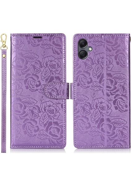 Samsung Galaxy A05 4g Deri Cüzdan Telefon Kılıfı El Askılı (Yurt Dışından)