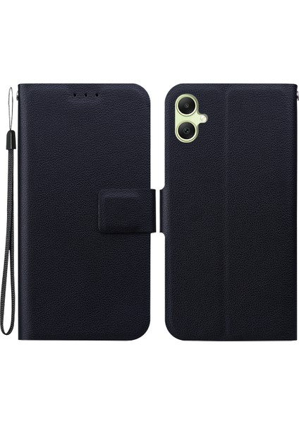 Samsung Galaxy A05 4g Pu Deri + Kart Yuvalı Tpu Telefon Kılıfı (Yurt Dışından)