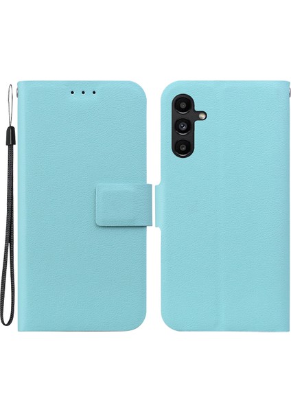 Samsung Galaxy A15 Pu Deri + Kart Yuvalı Tpu Telefon Kapağı (Yurt Dışından)