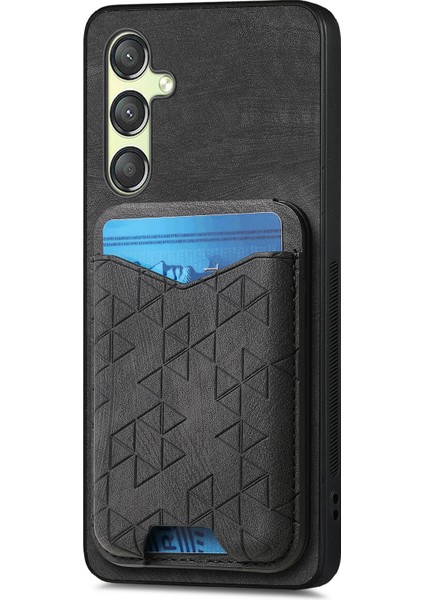 Samsung Galaxy A14 Kart Tutucu Çubuğu Deri Arka Kapak (Yurt Dışından) fiyatları